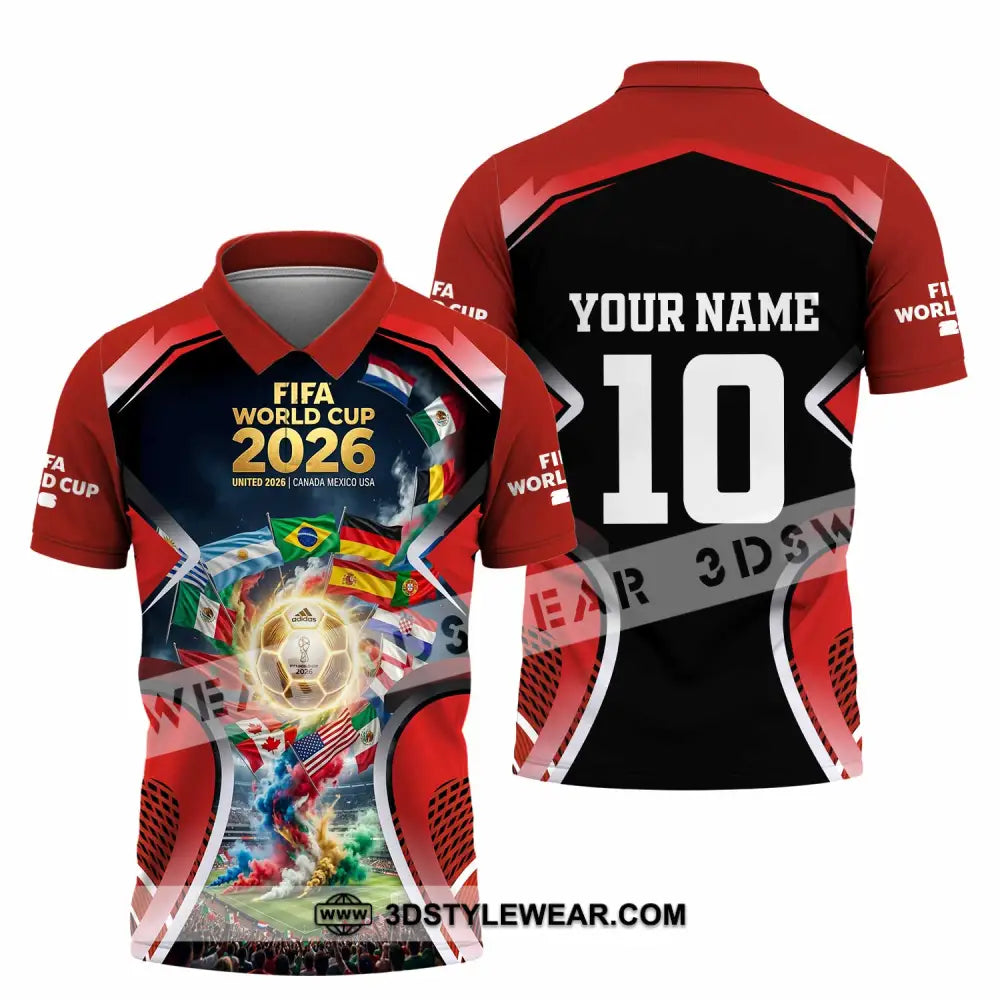 Unisex Shirt - Custom World Cup 2026 Shirt - Polo Shirt / S - T-shirt