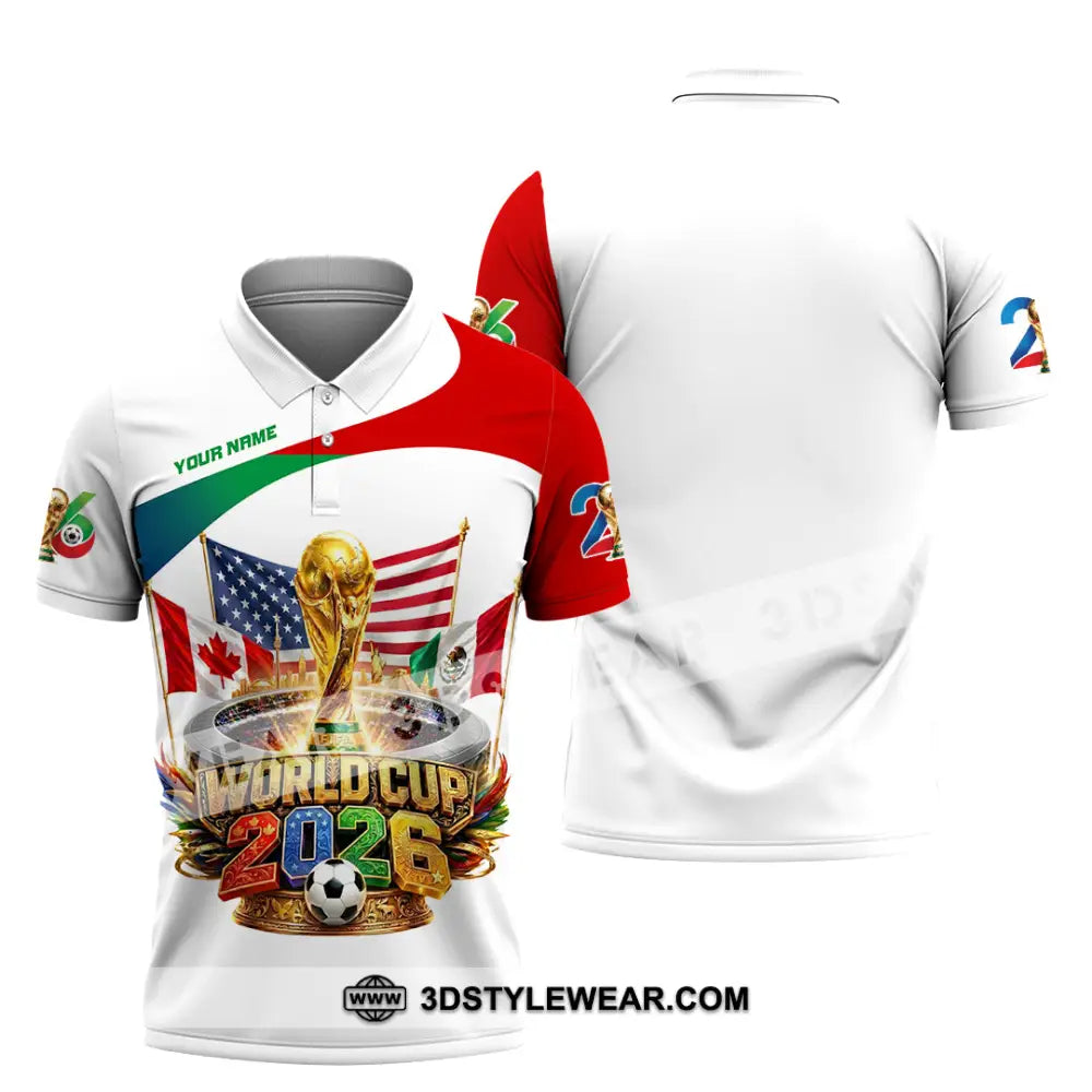 Unisex Shirt - Custom World Cup 2026 Shirt - Polo Shirt / S - T-shirt