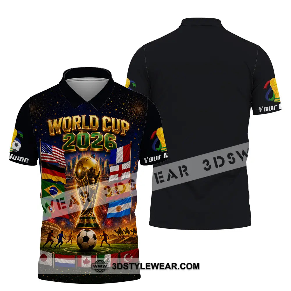 Unisex Shirt - Custom World Cup 2026 Shirt - Polo Shirt / S - T-shirt