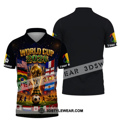 Unisex Shirt - Custom World Cup 2026 Shirt - Polo Shirt / S - T-shirt