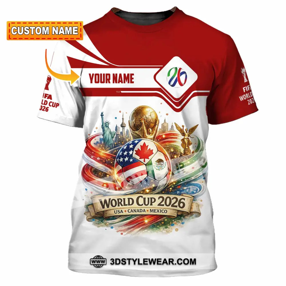Unisex Shirt - Custom World Cup 2026 Shirt - T-shirt