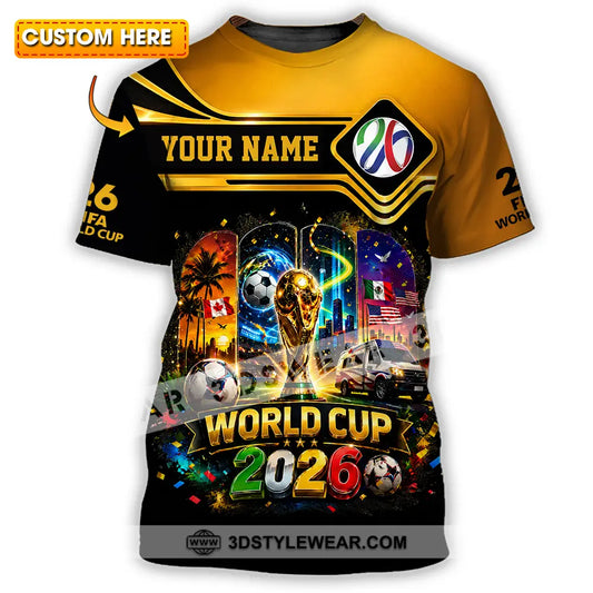 Unisex Shirt - Custom World Cup 2026 Shirt - T-shirt