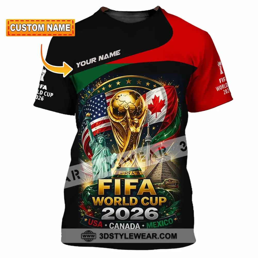 Unisex Shirt - Custom World Cup 2026 Shirt - T-shirt