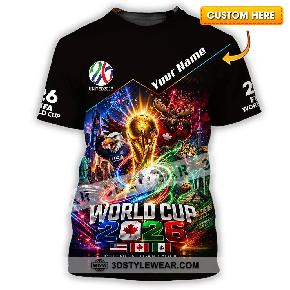 Unisex Shirt - Custom World Cup 2026 Shirt - T-shirt