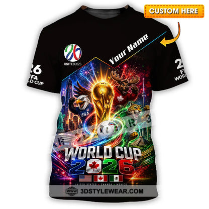 Unisex Shirt - Custom World Cup 2026 Shirt - T-shirt