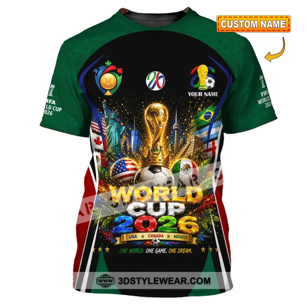 Unisex Shirt - Custom World Cup 2026 Shirt - T-shirt