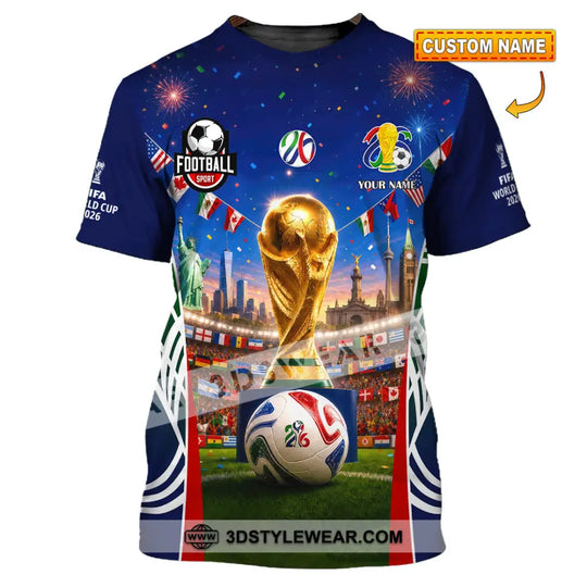 Unisex Shirt - Custom World Cup 2026 Shirt style option 1
