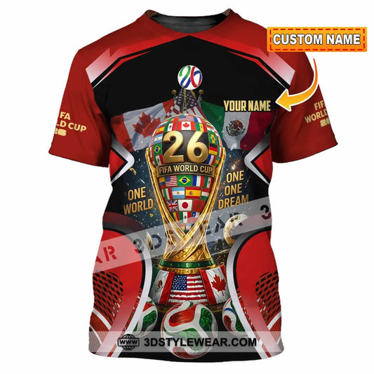 Unisex Shirt - Custom World Cup 2026 Shirt - T-shirt