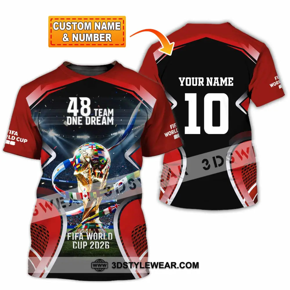Unisex Shirt - Custom World Cup 2026 Shirt - T-shirt