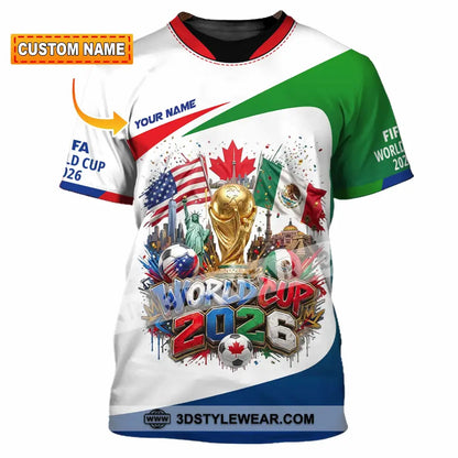 Unisex Shirt - Custom World Cup 2026 Shirt - T-shirt