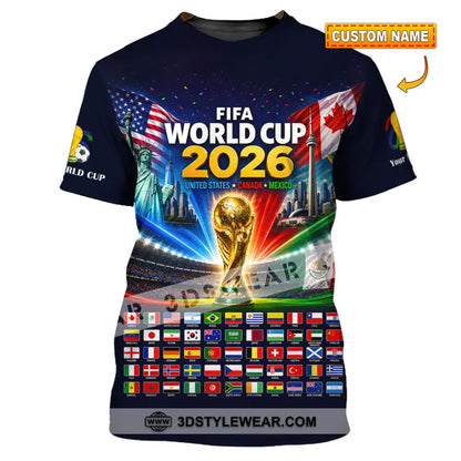 Unisex Shirt - Custom World Cup 2026 Shirt - T-shirt