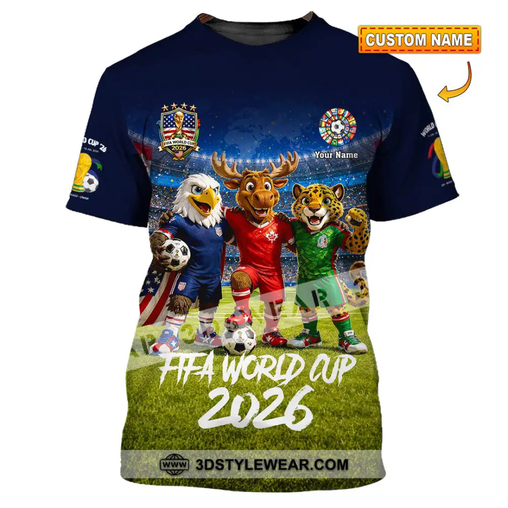 Unisex Shirt - Custom World Cup 2026 Shirt - T-shirt