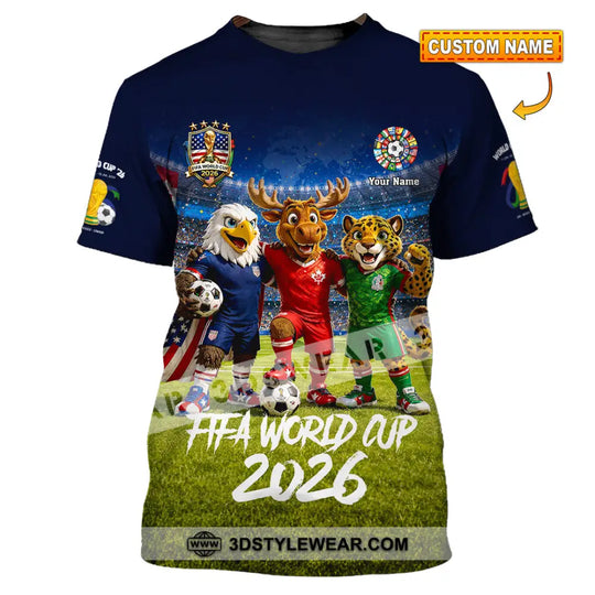 Unisex Shirt - Custom World Cup 2026 Shirt style option 1
