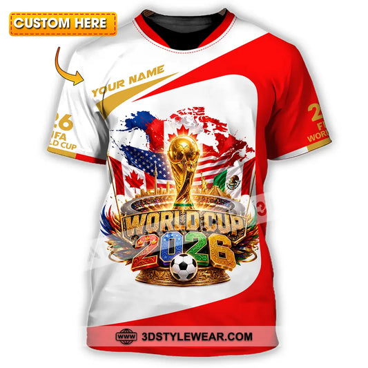 Unisex Shirt - Custom World Cup 2026 Shirt - T-shirt