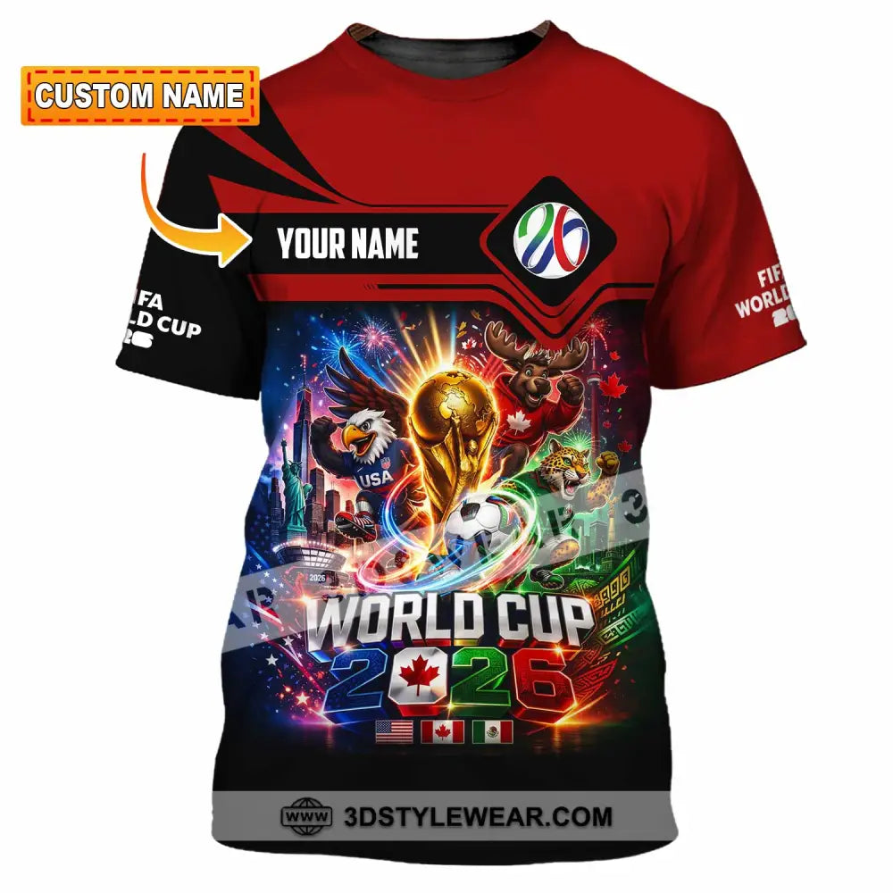 Unisex Shirt - Custom World Cup 2026 Shirt - T-shirt