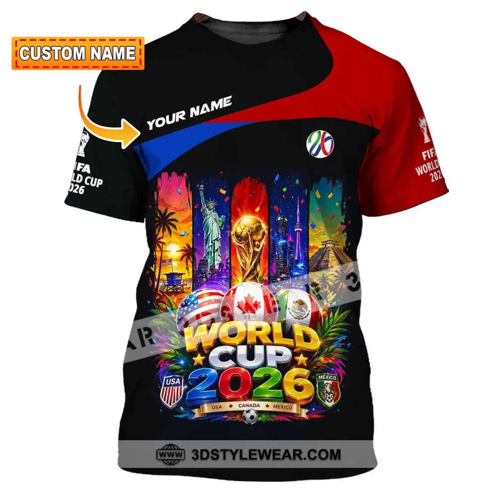 Unisex Shirt - Custom World Cup 2026 Shirt - T-shirt
