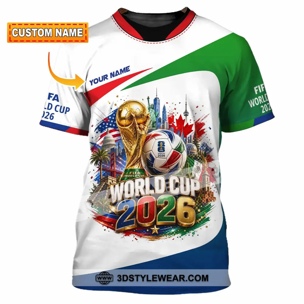 Unisex Shirt - Custom World Cup 2026 Shirt - T-shirt