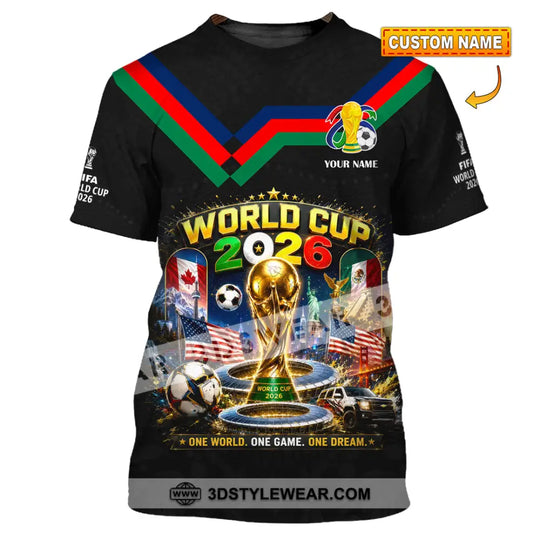 Unisex Shirt - Custom World Cup 2026 Shirt style option 1