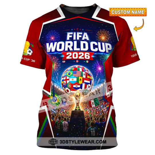 Unisex Shirt - Custom World Cup 2026 Shirt style option 1