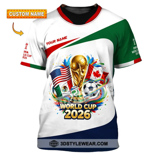 Unisex Shirt - Custom World Cup 2026 Shirt style option 1