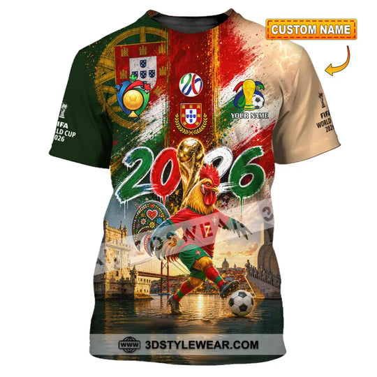 Unisex Shirt - Custom World Cup 2026 Shirt style option 1