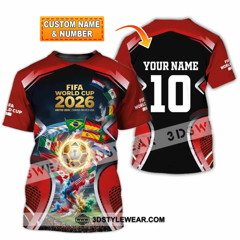 Unisex Shirt - Custom World Cup 2026 Shirt - T-shirt