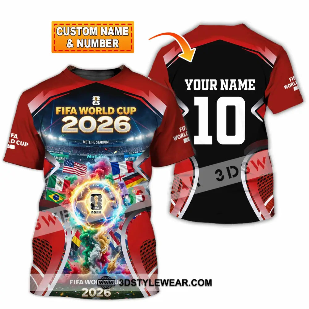 Unisex Shirt - Custom World Cup 2026 Shirt - T-shirt