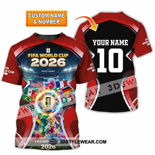 Unisex Shirt - Custom World Cup 2026 Shirt - T-shirt