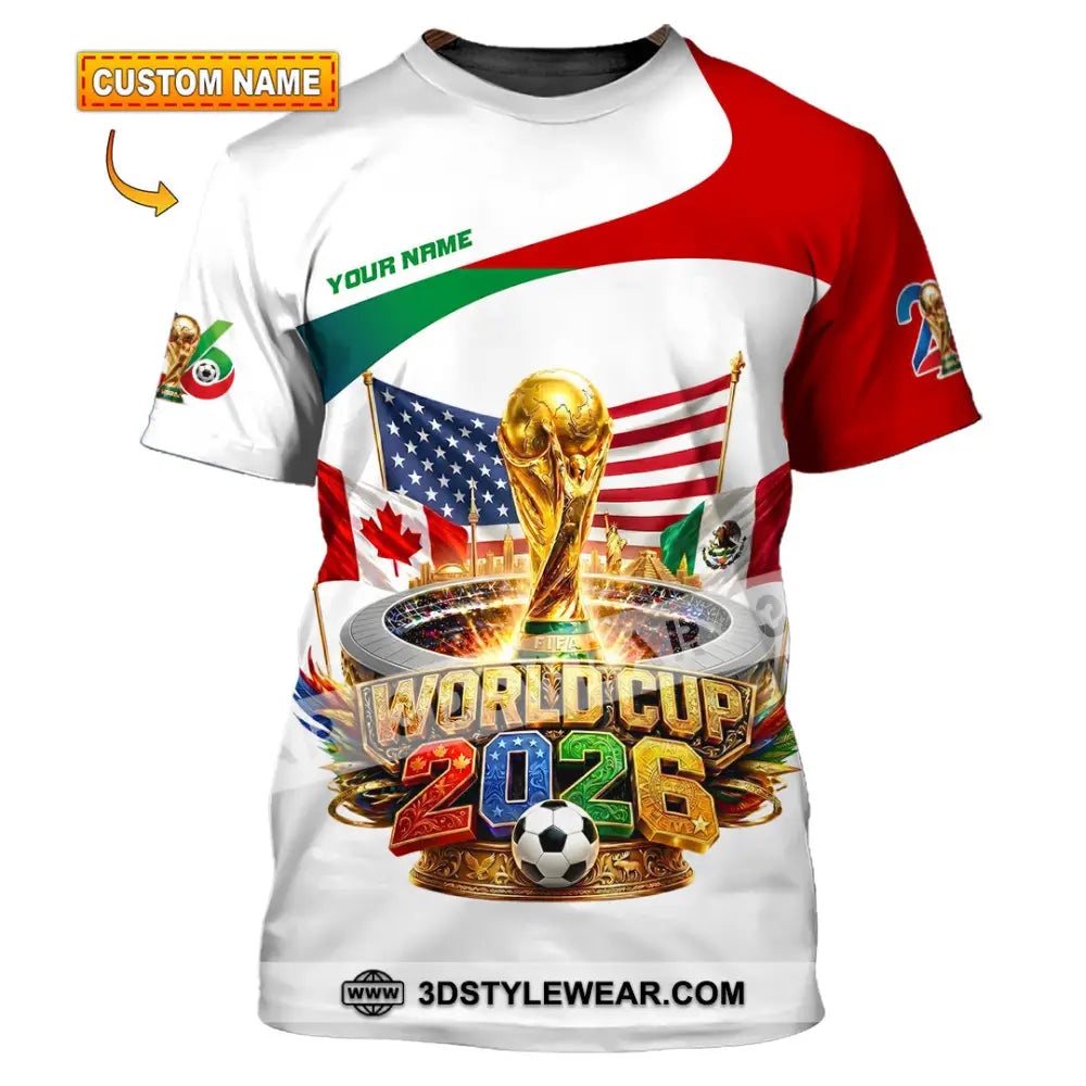 Unisex Shirt - Custom World Cup 2026 Shirt - T-shirt