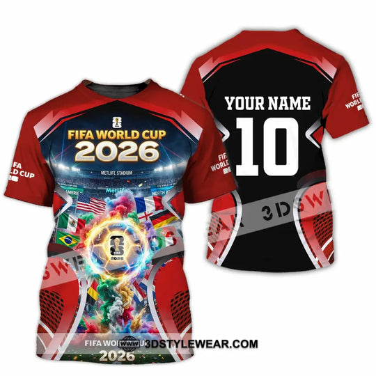 Unisex Shirt - Custom World Cup 2026 Shirt style option 4