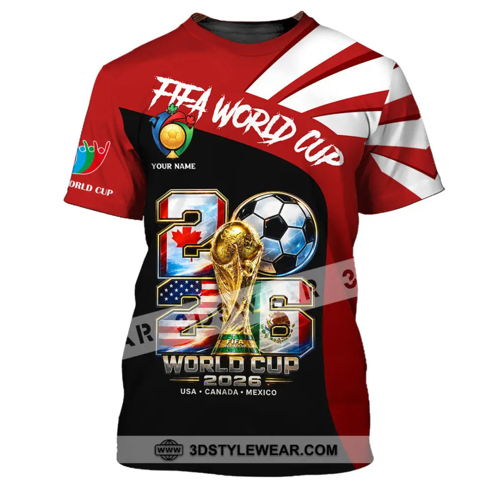 Unisex Shirt - Custom World Cup 2026 Shirt - T-Shirt / S - T-shirt