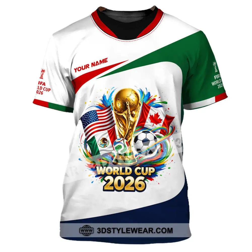 Unisex Shirt - Custom World Cup 2026 Shirt - T-Shirt / S - T-shirt