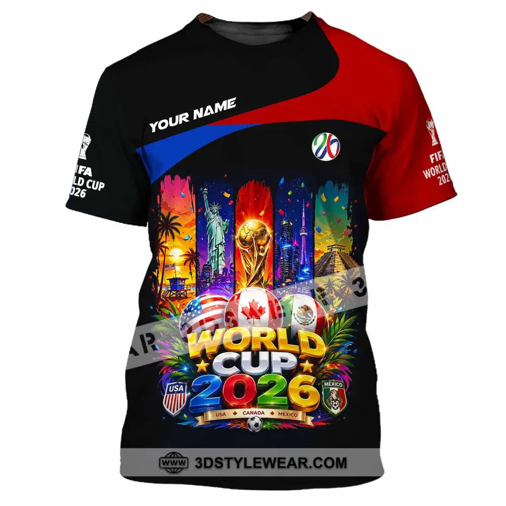 Unisex Shirt - Custom World Cup 2026 Shirt - T-Shirt / S - T-shirt