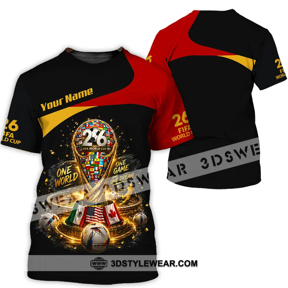 Unisex Shirt - Custom World Cup 2026 Shirt - T-Shirt / S - T-shirt