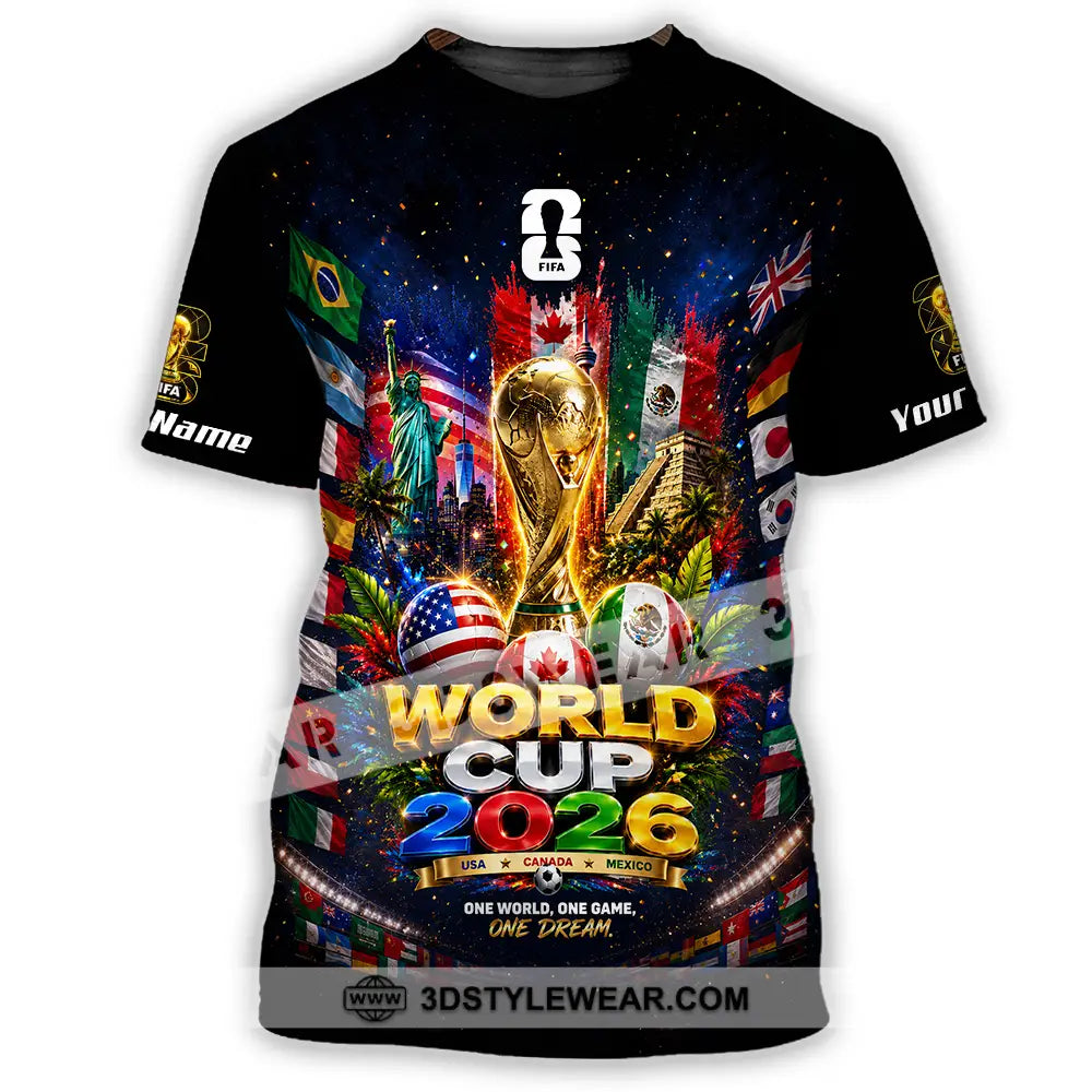 Unisex Shirt - Custom World Cup 2026 Shirt - T-Shirt / S - T-shirt