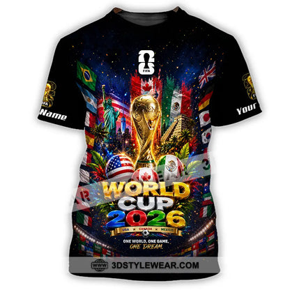 Unisex Shirt - Custom World Cup 2026 Shirt - T-Shirt / S - T-shirt
