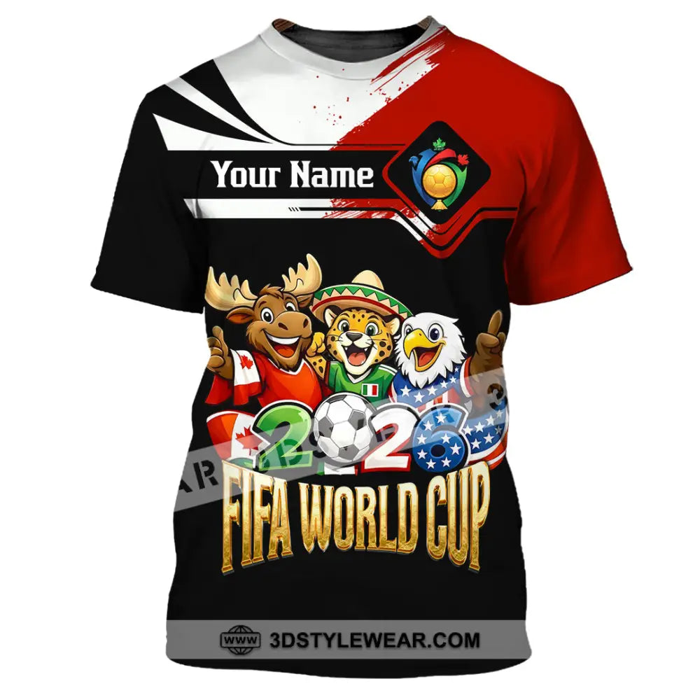 Unisex Shirt - Custom World Cup 2026 Shirt - T-Shirt / S - T-shirt