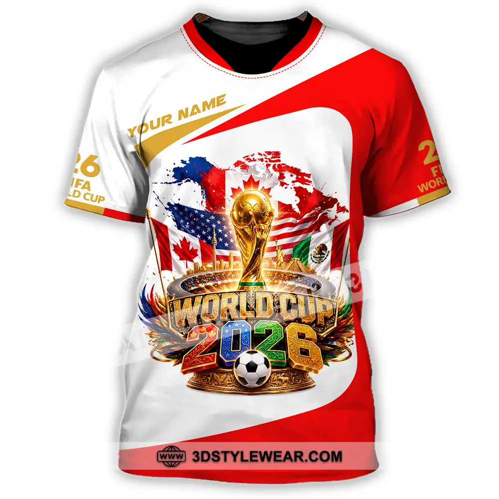 Unisex Shirt - Custom World Cup 2026 Shirt - T-Shirt / S - T-shirt