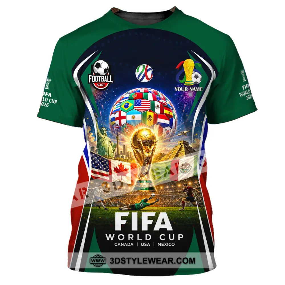 Unisex Shirt - Custom World Cup 2026 Shirt - T-Shirt / S - T-shirt