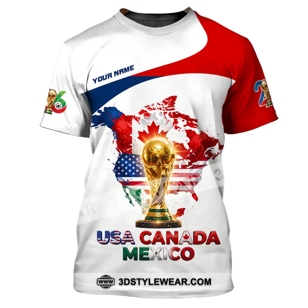 Unisex Shirt - Custom World Cup 2026 Shirt - T-Shirt / S - T-shirt