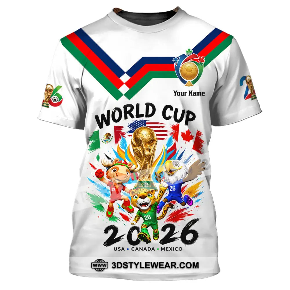 Unisex Shirt - Custom World Cup 2026 Shirt - T-Shirt / S - T-shirt