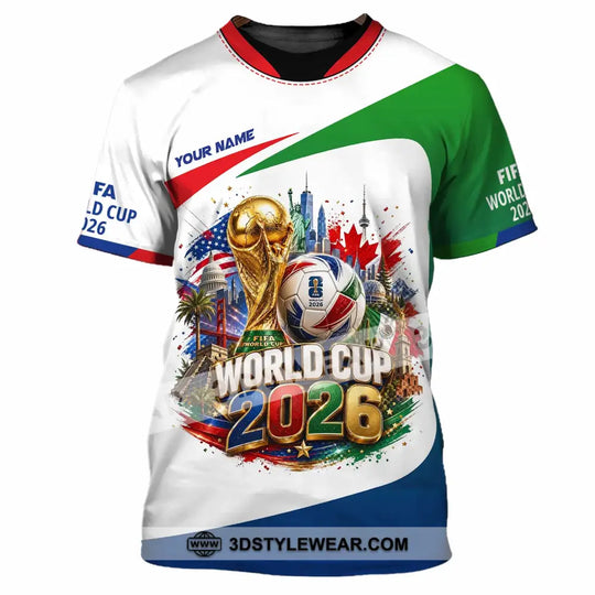 Unisex Shirt - Custom World Cup 2026 Shirt style option 2