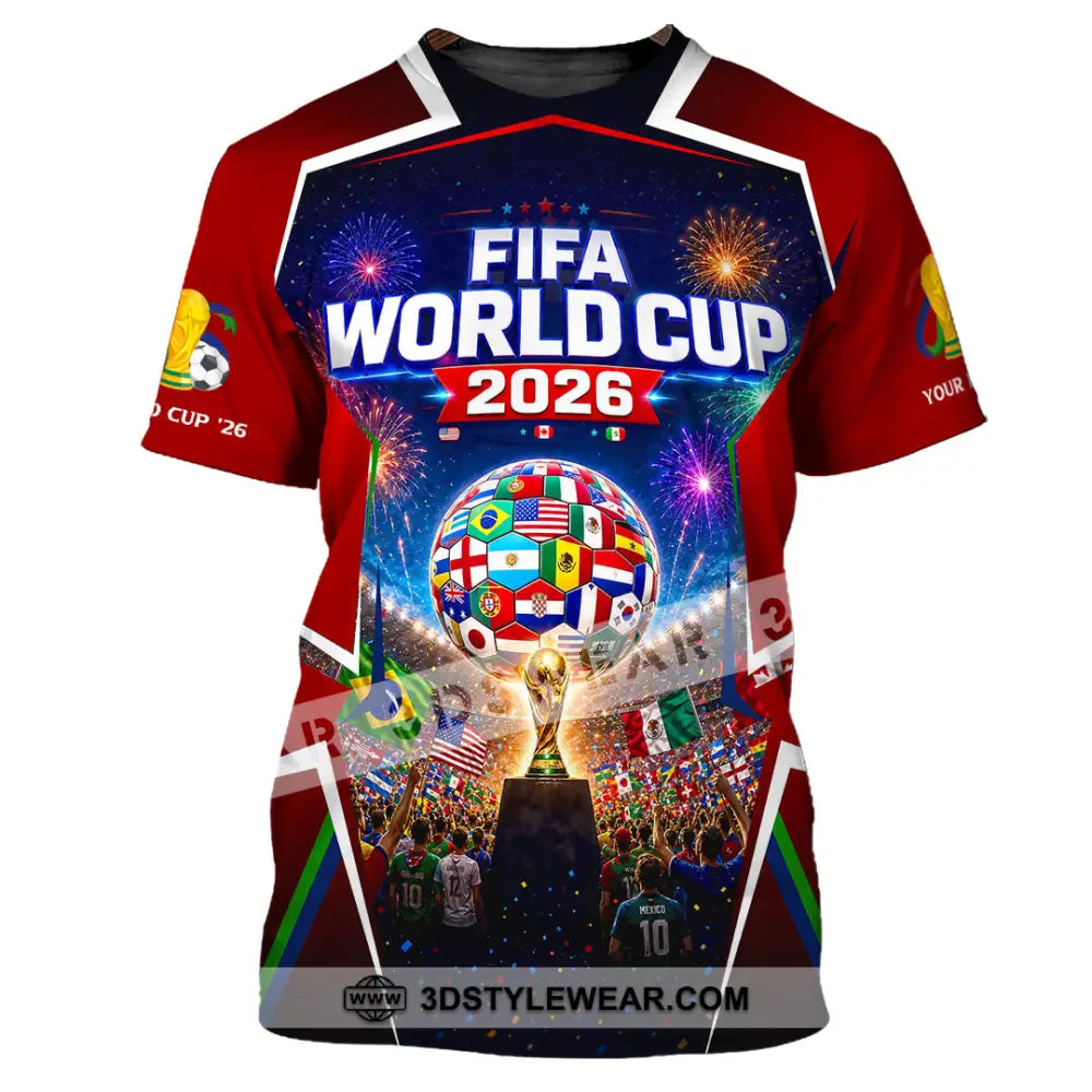 Unisex Shirt - Custom World Cup 2026 Shirt - T-Shirt / S - T-shirt