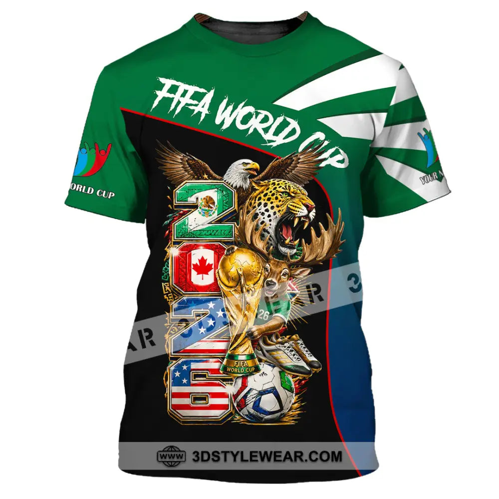 Unisex Shirt - Custom World Cup 2026 Shirt - T-Shirt / S - T-shirt