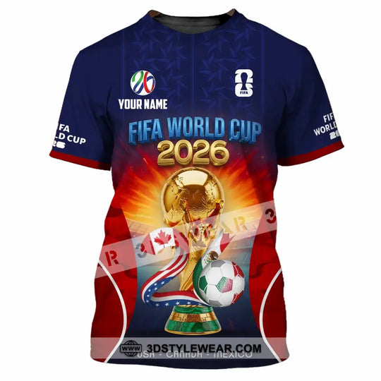 Unisex Shirt - Custom World Cup 2026 Shirt style option 4
