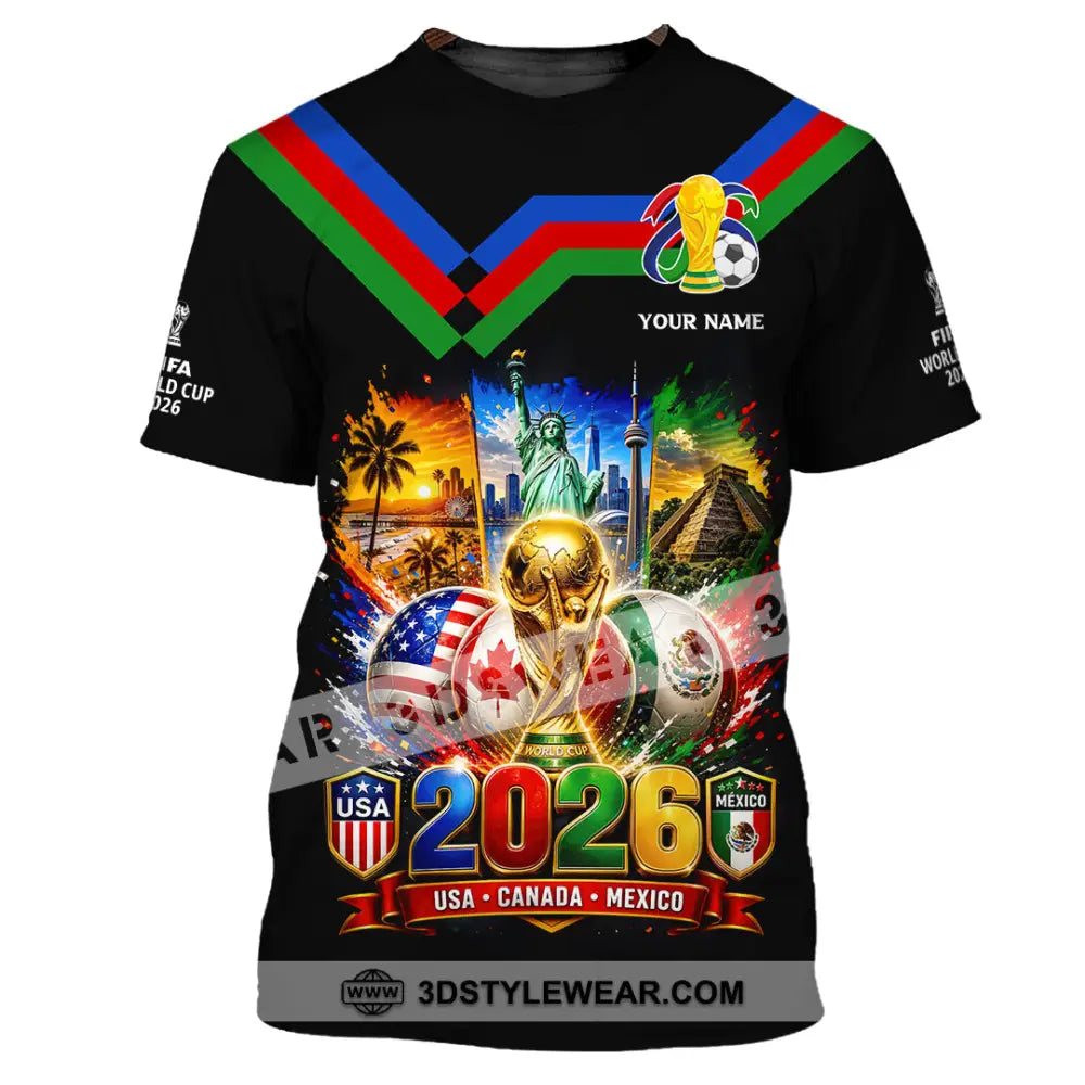 Unisex Shirt - Custom World Cup 2026 Shirt - T-Shirt / S - T-shirt