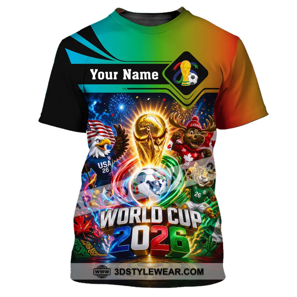 Unisex Shirt - Custom World Cup 2026 Shirt - T-Shirt / S - T-shirt