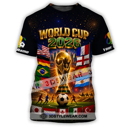 Unisex Shirt - Custom World Cup 2026 Shirt - T-Shirt / S - T-shirt