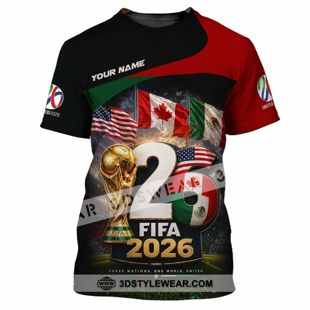 Unisex Shirt - Custom World Cup 2026 Shirt - T-Shirt / S - T-shirt