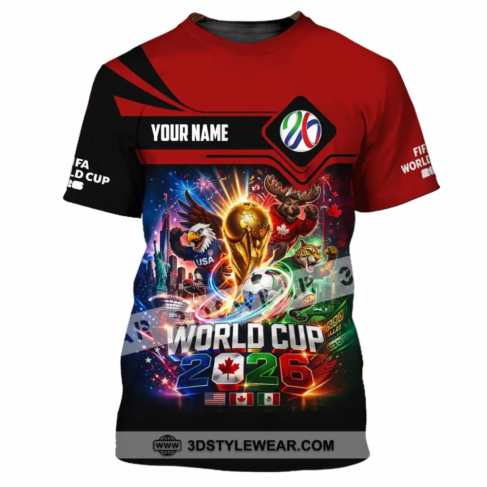 Unisex Shirt - Custom World Cup 2026 Shirt - T-Shirt / S - T-shirt
